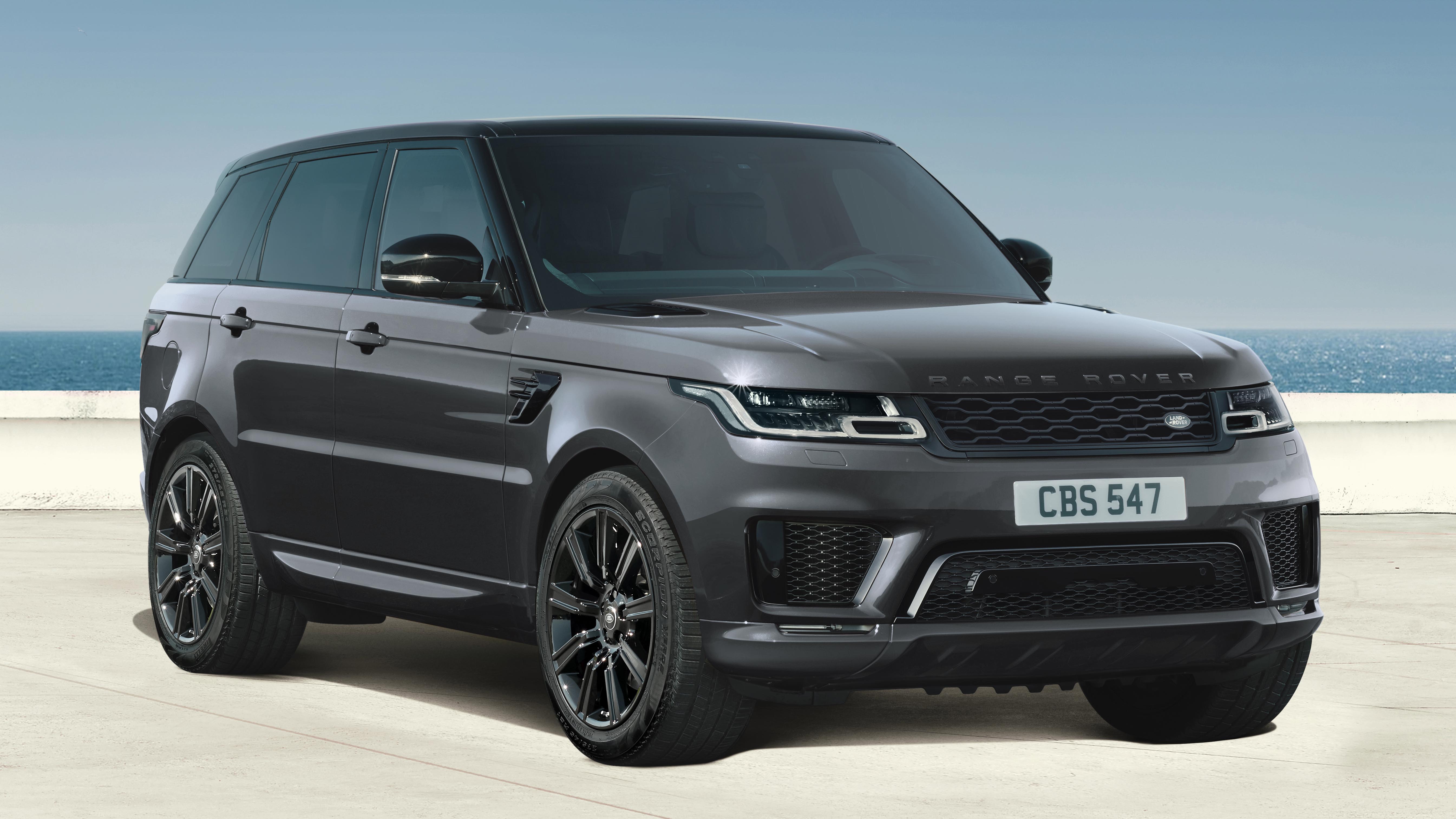 Matte Black on Black Range Rover