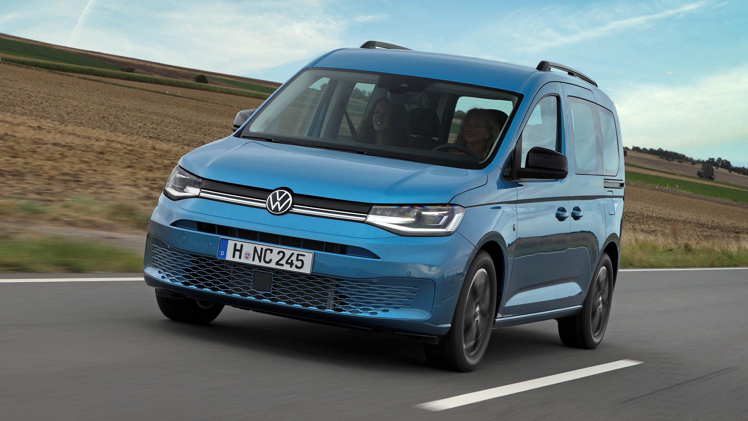 The VW Caddy California is a sweet little camper van