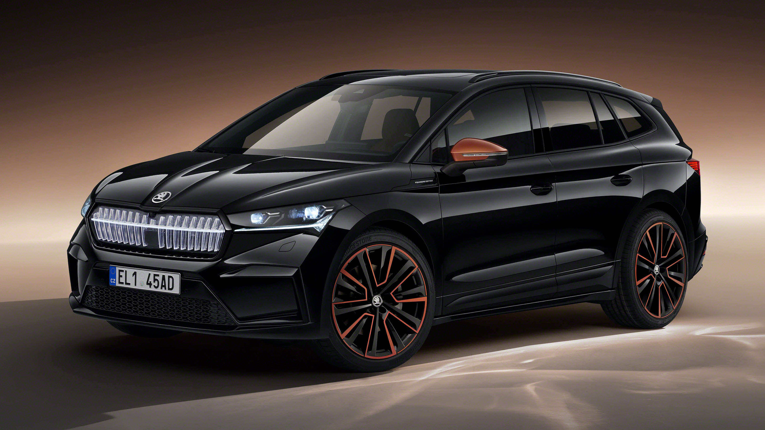 This is the fully-electric Skoda Enyaq iV SUV