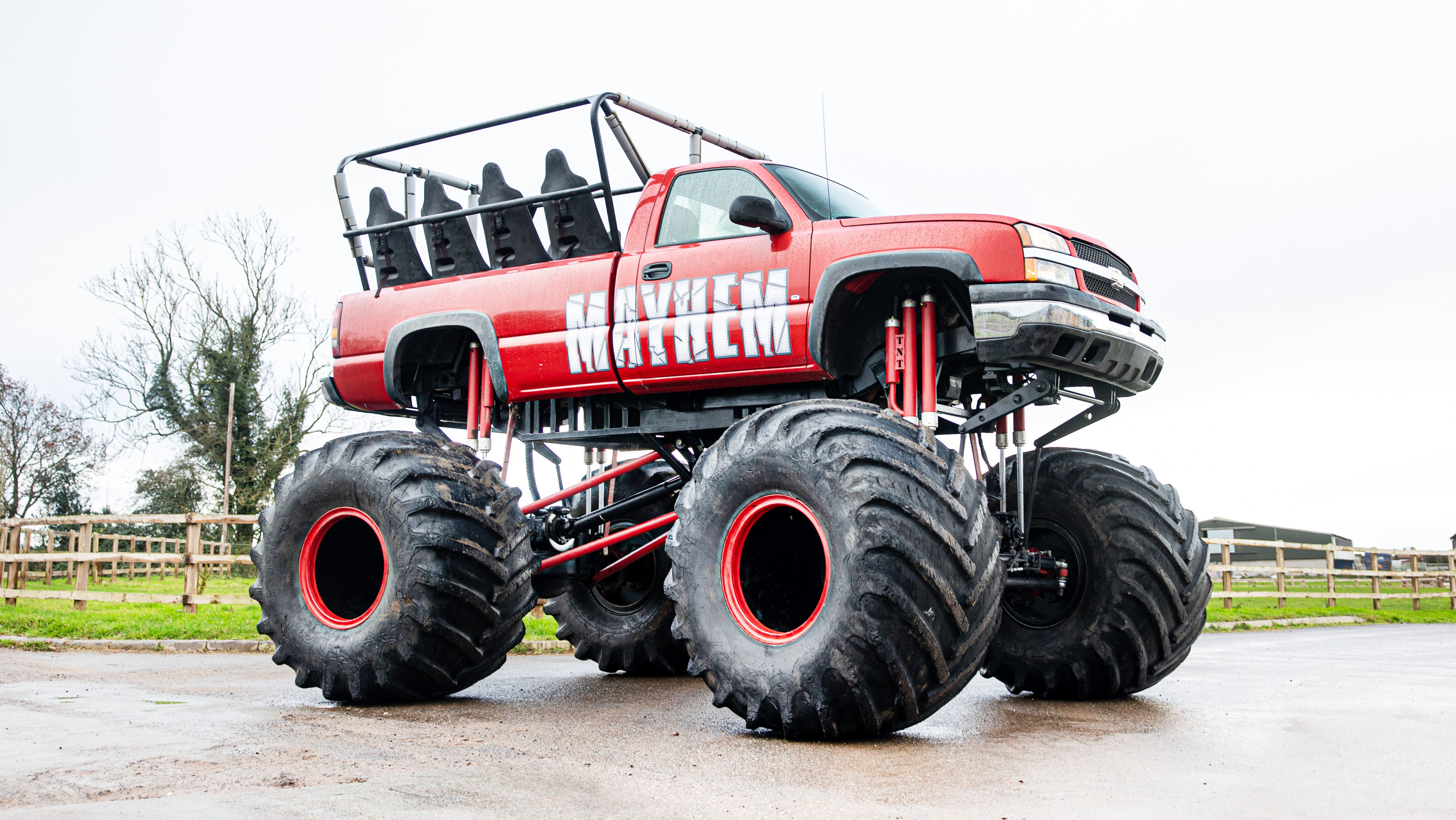 Now's the time to buy this eight-seat Monster Truck