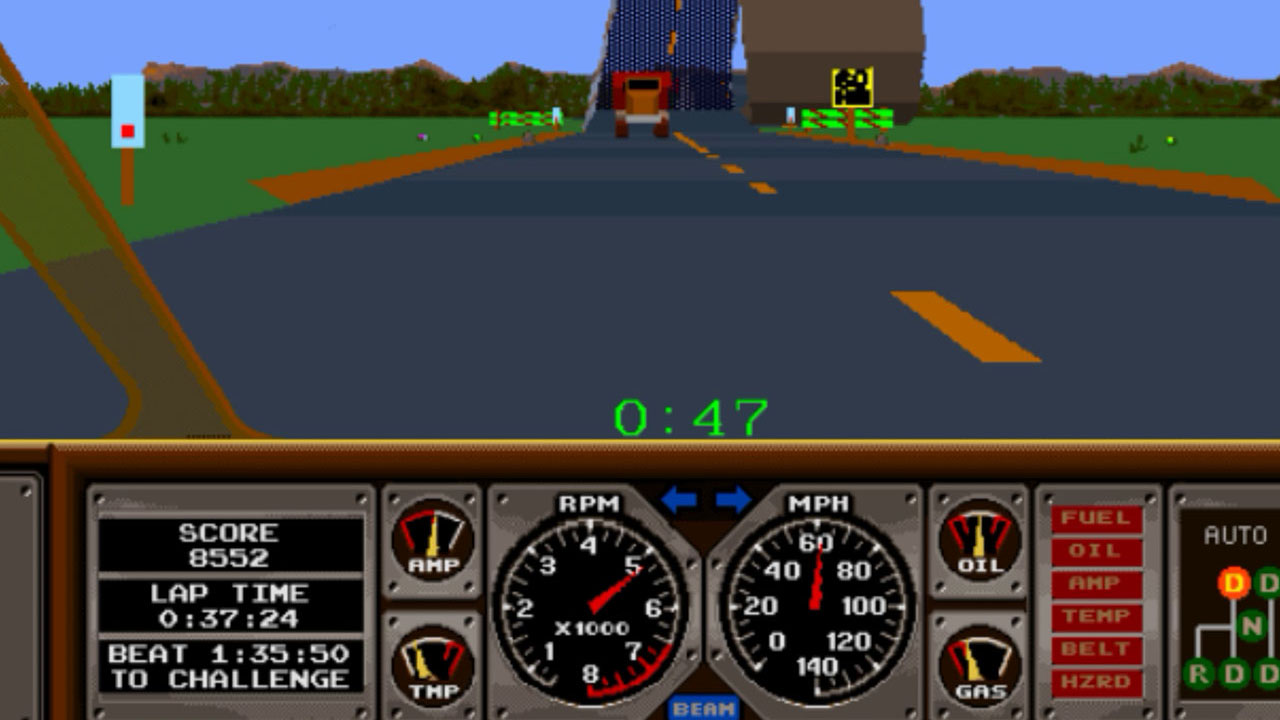 Remembering classic games: Hard Drivin' (1989)