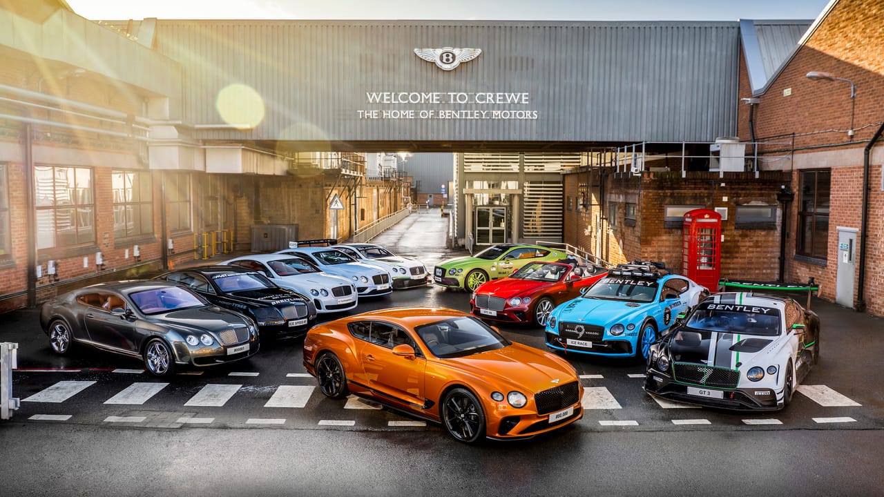 Photo Of The Day The 80 000th Bentley Continental Gt Top Gear