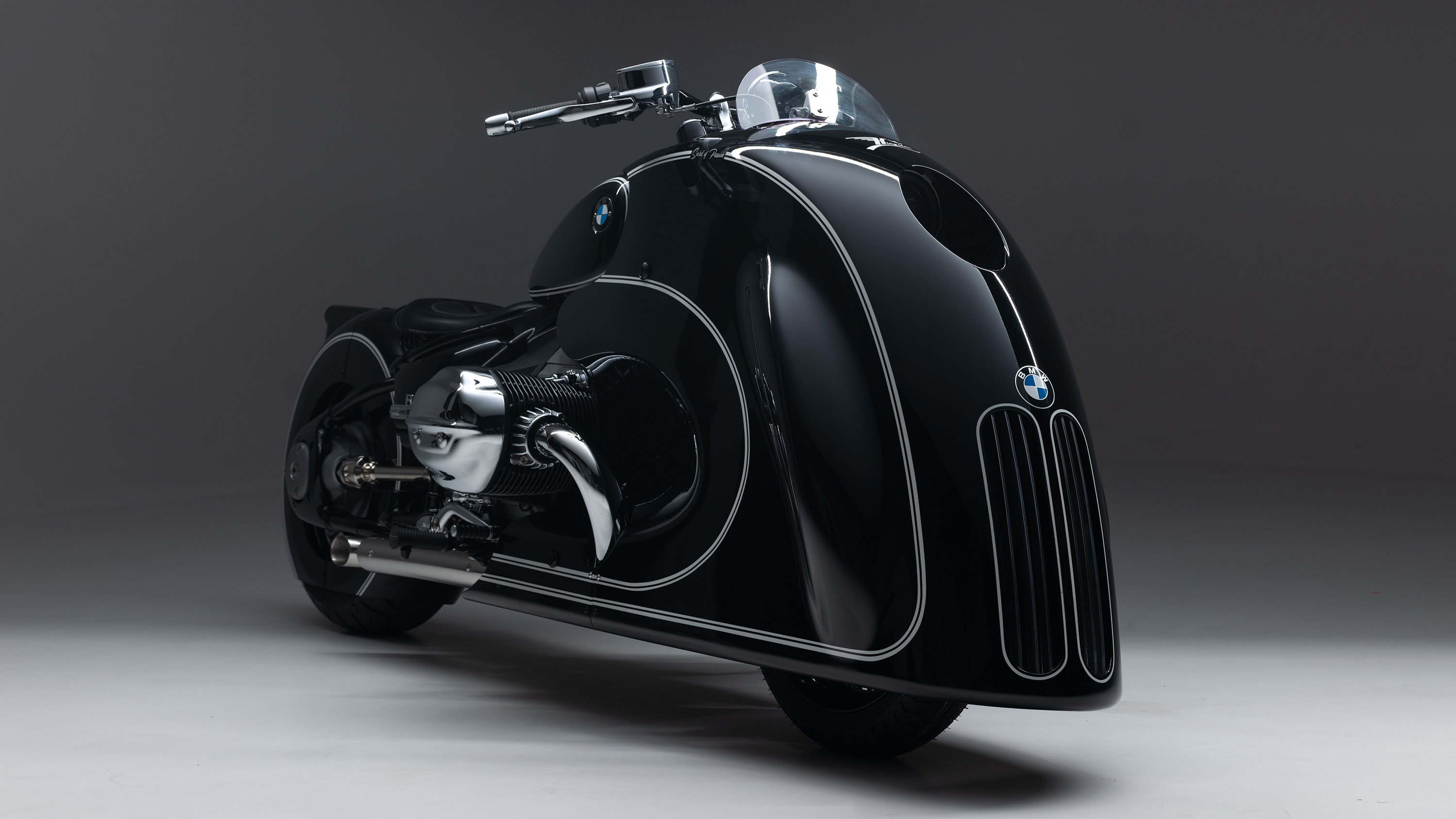 bmw retro motorbike