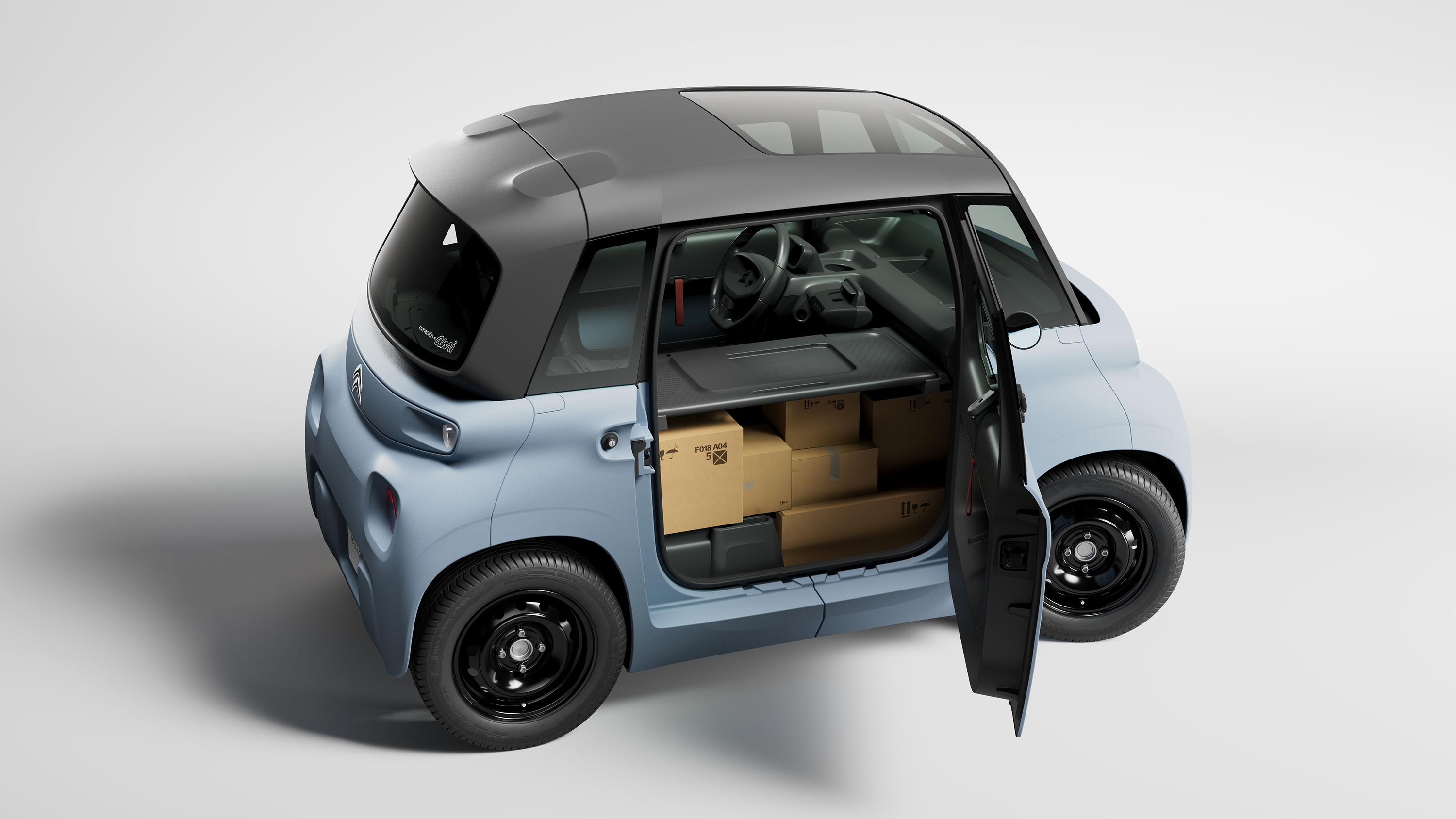 The Citroen Ami Cargo is a van for teenagers