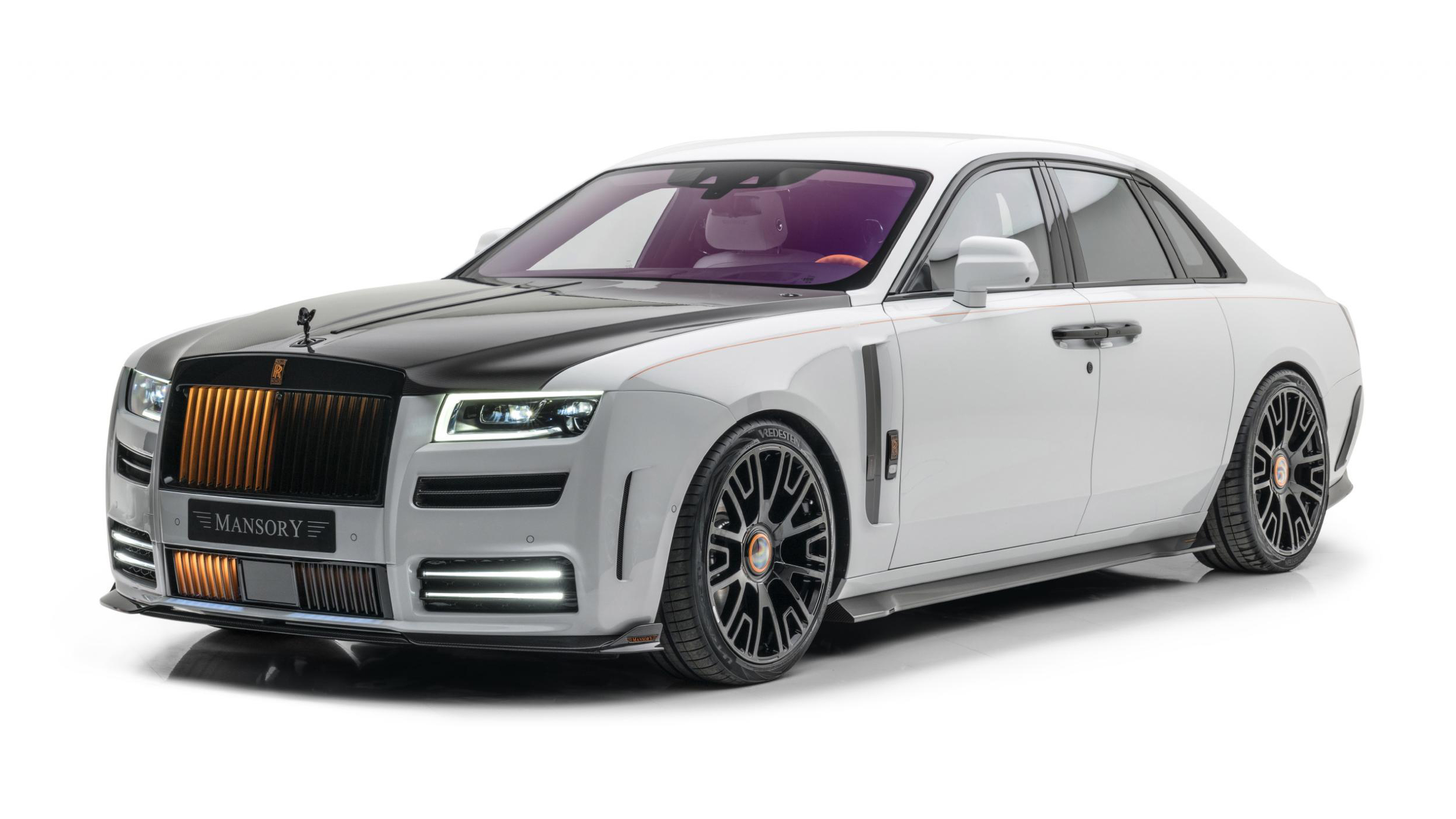 Here's a modified, $500k Rolls-Royce Cullinan with 3D-printed panels