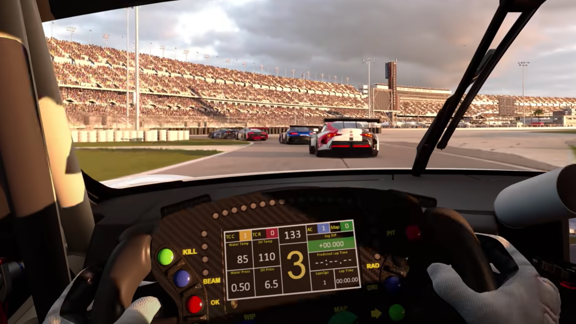 Gran Turismo 7 New Gameplay Shows Daytona International Speedway