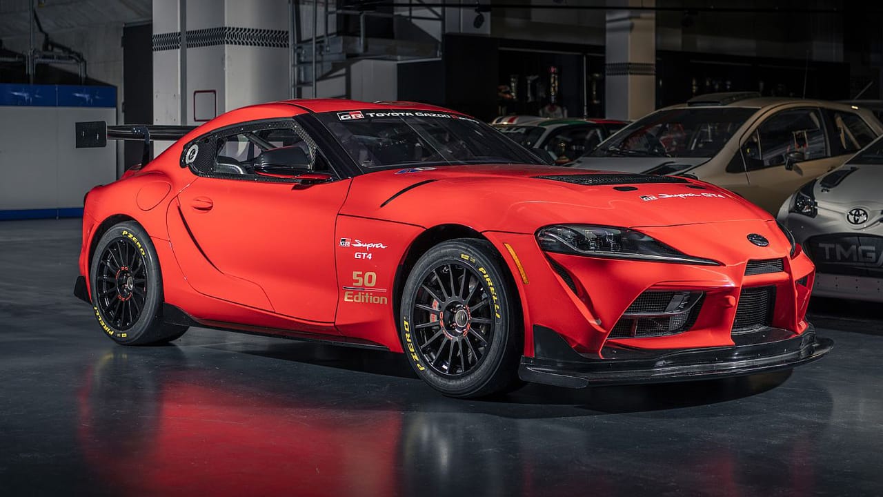 The Toyota Supra Gt4 50 Edition Is Very Rare Race Car Top Gear The Toyota Supra Gt4 50 Edition Is Very Rare Race Car Top Gear
