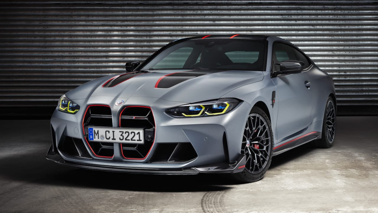 This is the brand new BMW M4 CSL Top Gear