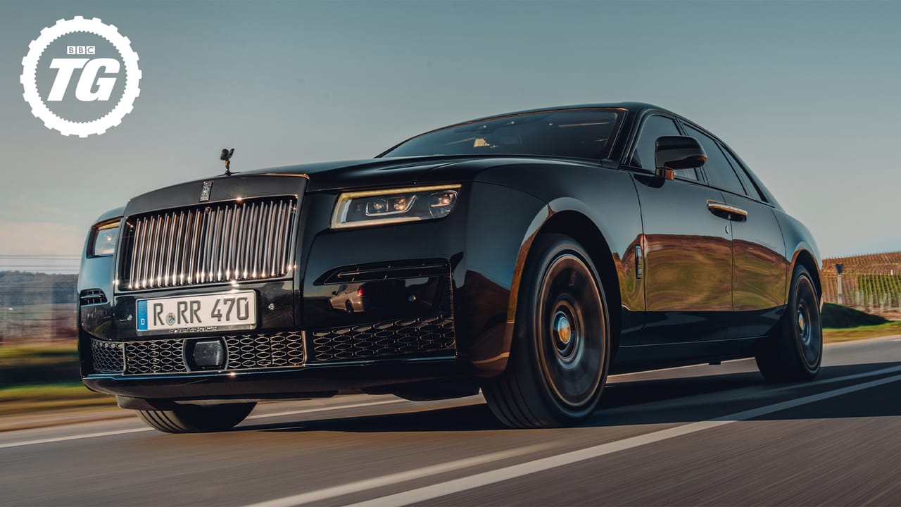 Watch Top Gear's Rolls-Royce Ghost Black Badge review | Top Gear
