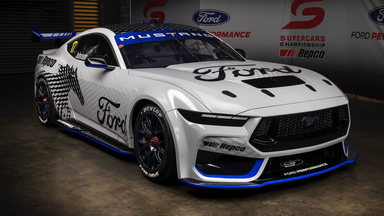 This is the new Ford Mustang Supercar*