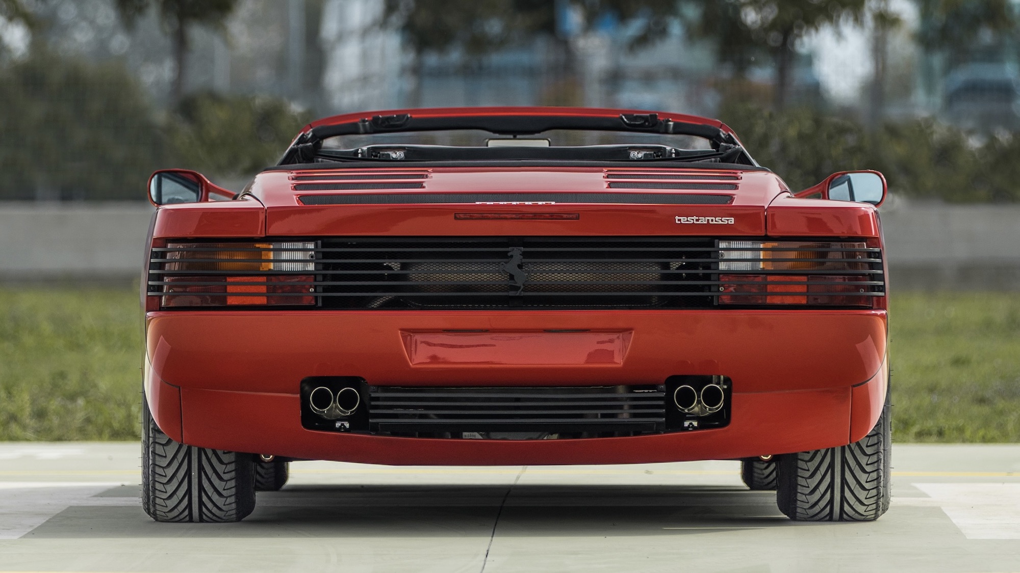 The Ferrari Testarossa Spider from OutRun is actually for sale