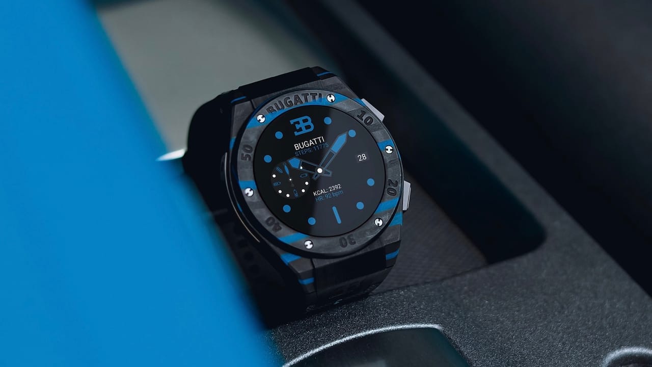 This Bugatti smartwatch feels like someone's missed the point