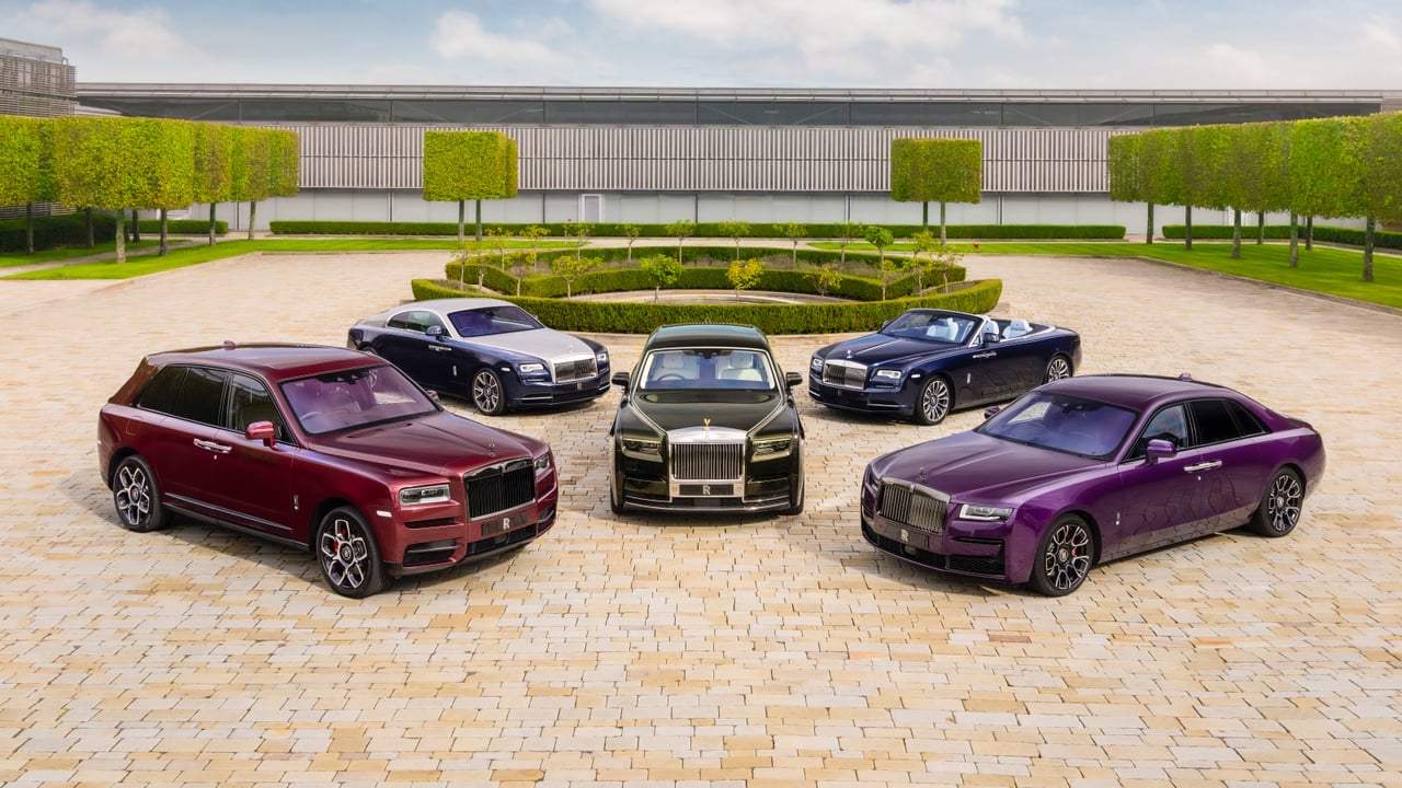 The average cost of a Rolls-Royce in 2022 was half a million Euros