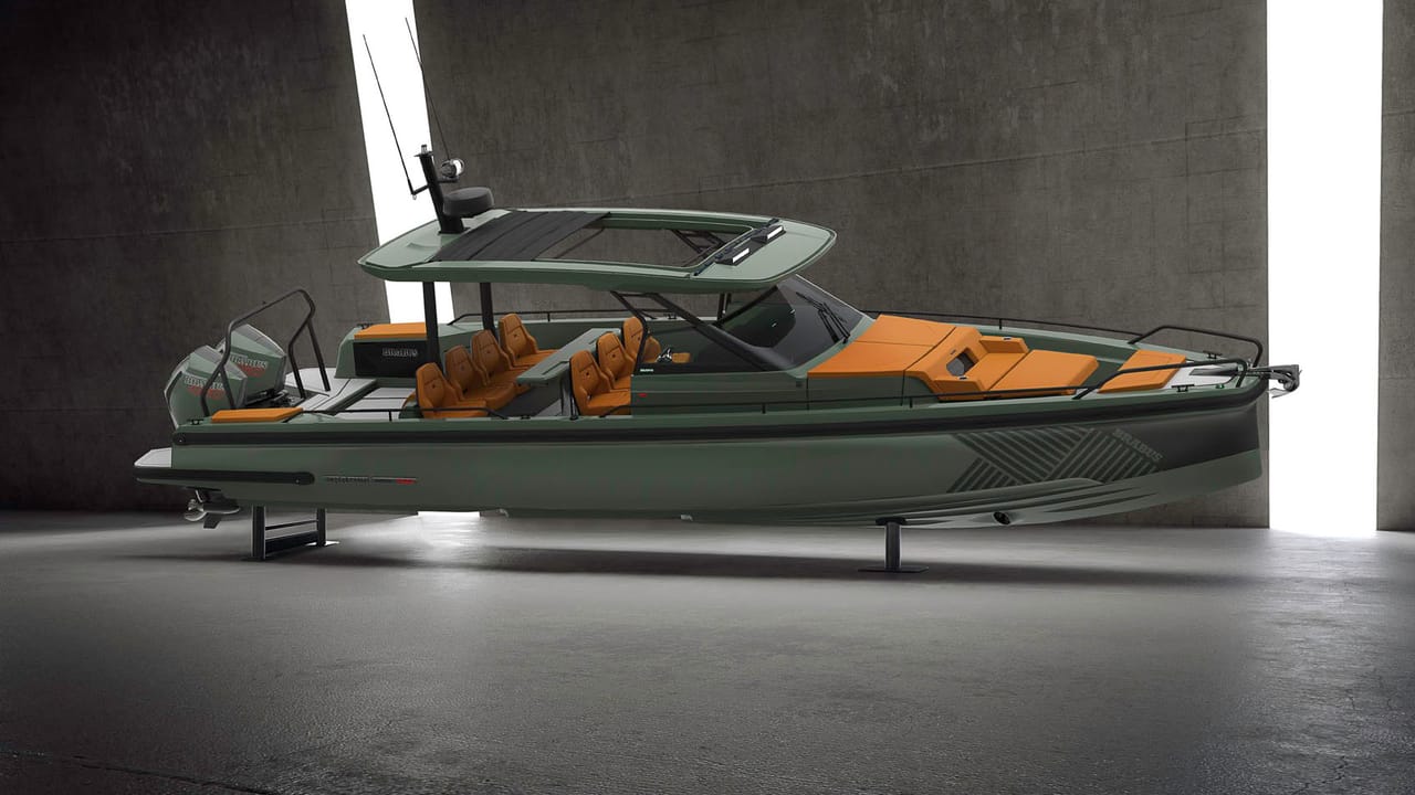 Brabus has revealed its 'Signature Edition Shadow 900' speedboat | Top Gear