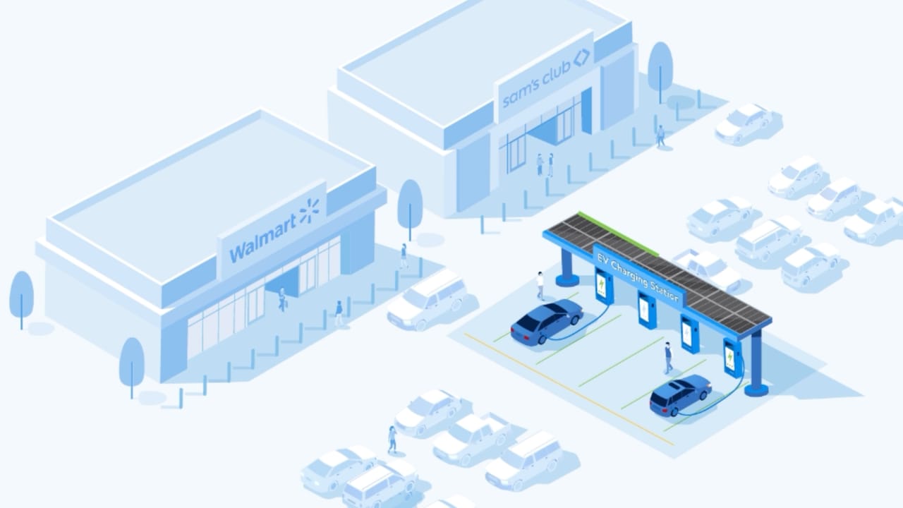 Walmart wants to create its own mega EV charging network | Top Gear