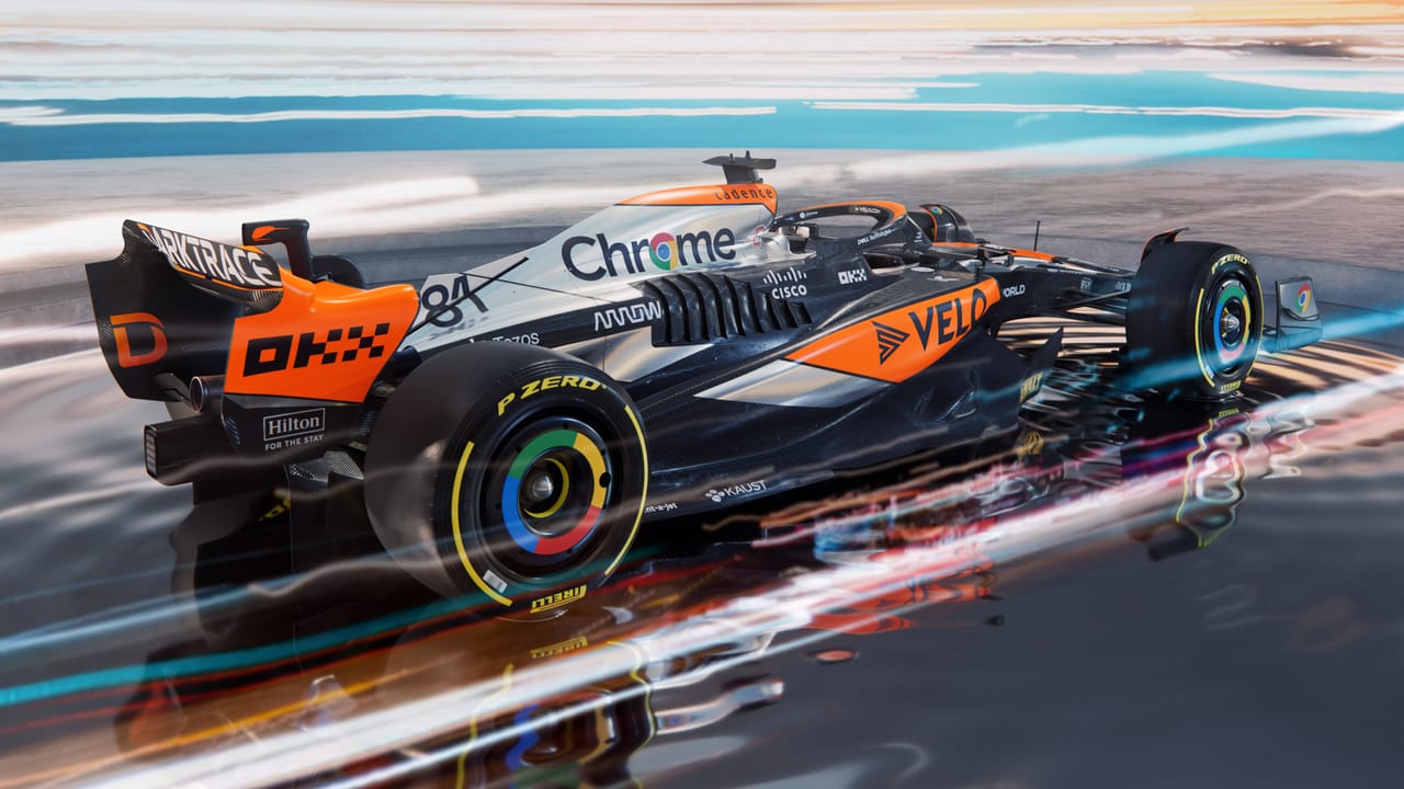 Check out McLaren’s Chrome livery for the British GP Top Gear