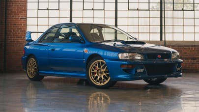 Ex-Colin McRae Subaru Impreza S5 WRC Rally Car Could Sell For Up To  $470,000