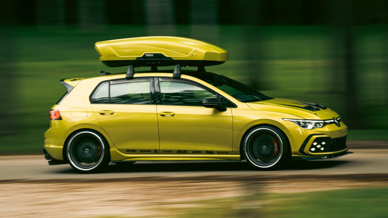 VW Golf 7 GTI Р¶РµР»С‚С‹Р№
