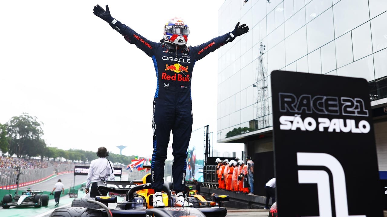 Simply lovely: Verstappen wins from P17 in Sao Paulo GP masterclass | Top Gear