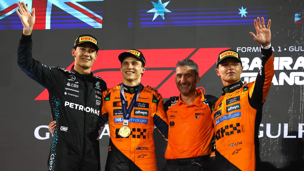 Oscar Piastri in F1 Race
