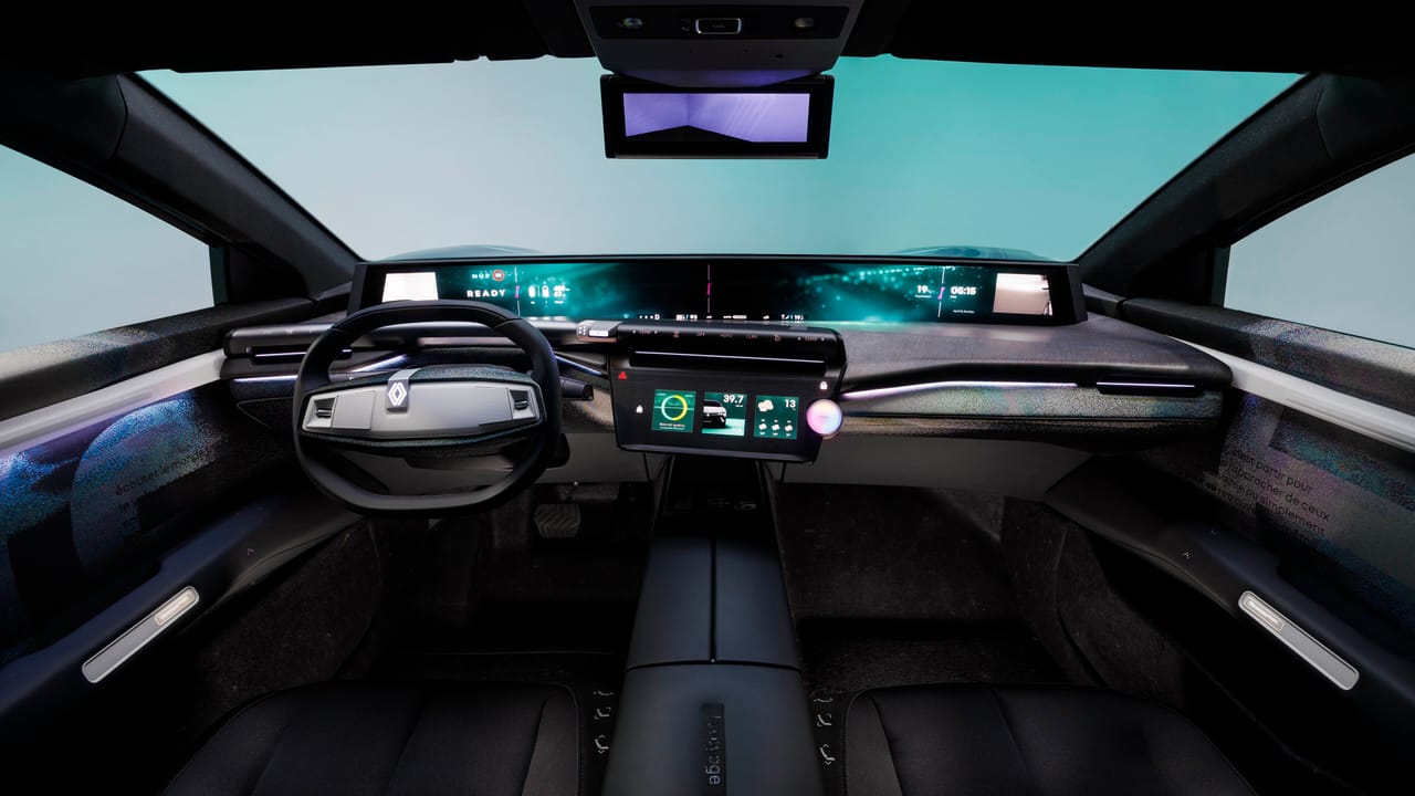Renault Embleme concept interior