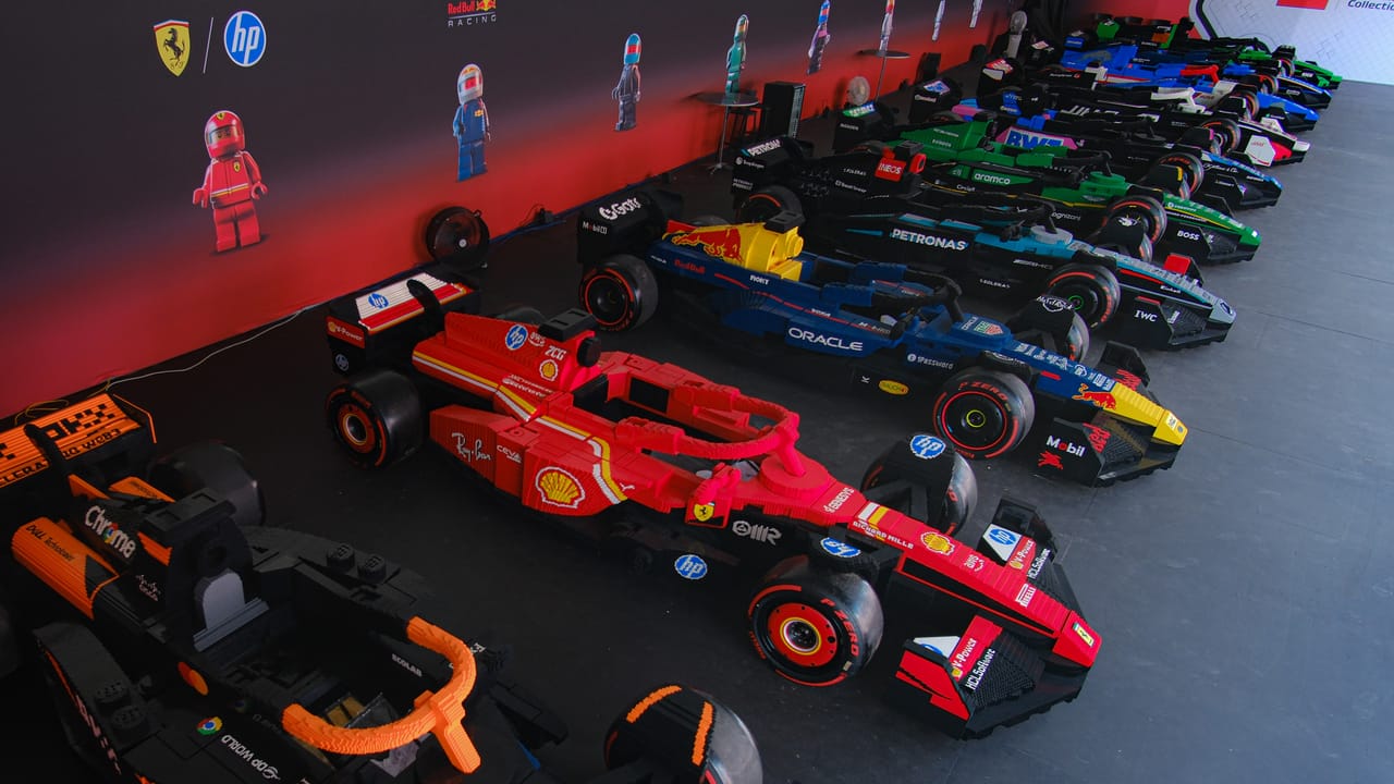 Lego F1 Cars for Miami Grand Prix