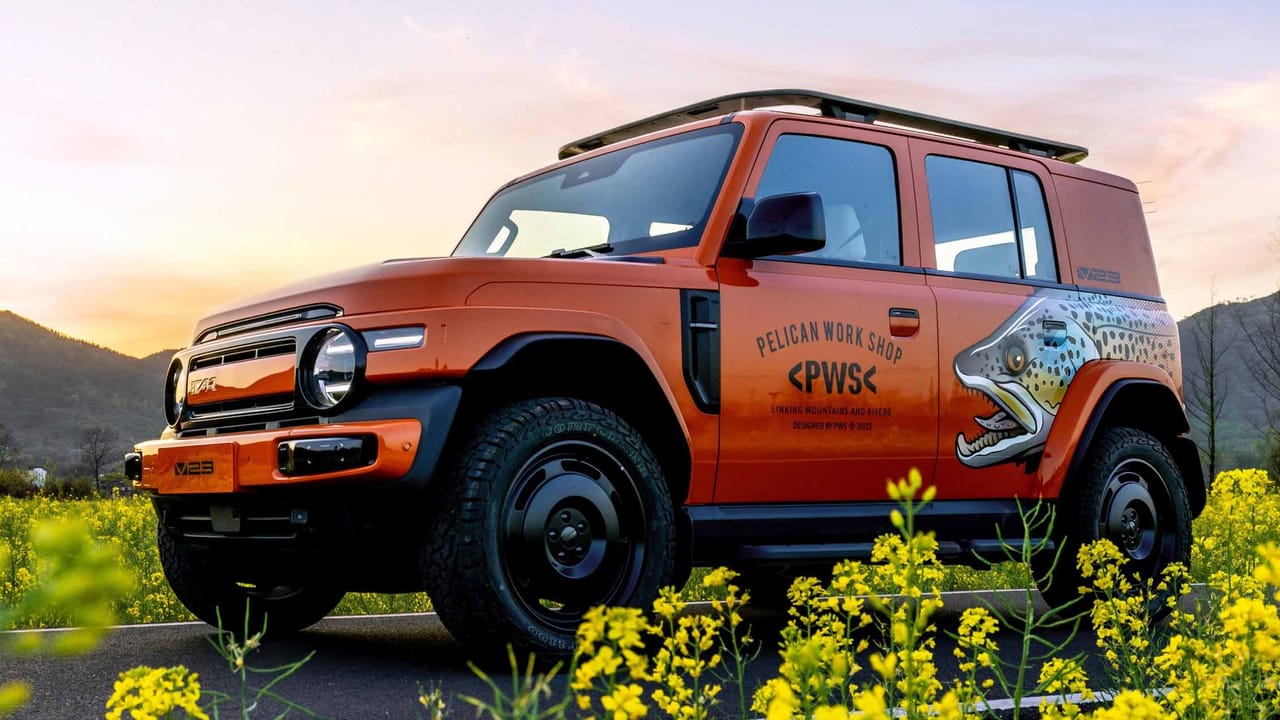 iCaur V23 Retro Electric Off-Roader