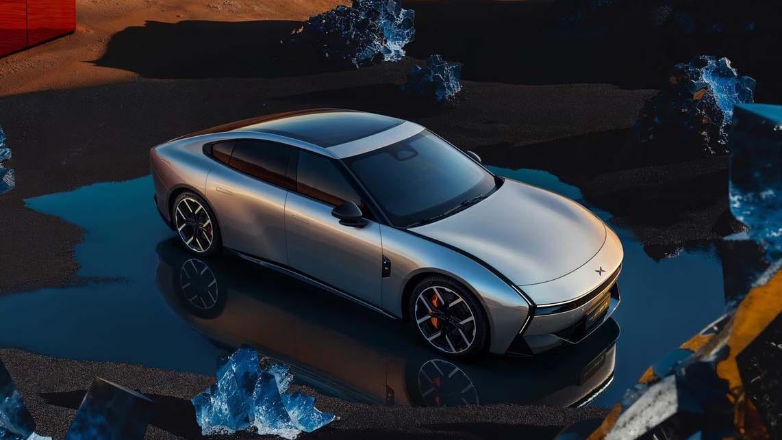 Xpeng second-gen P7