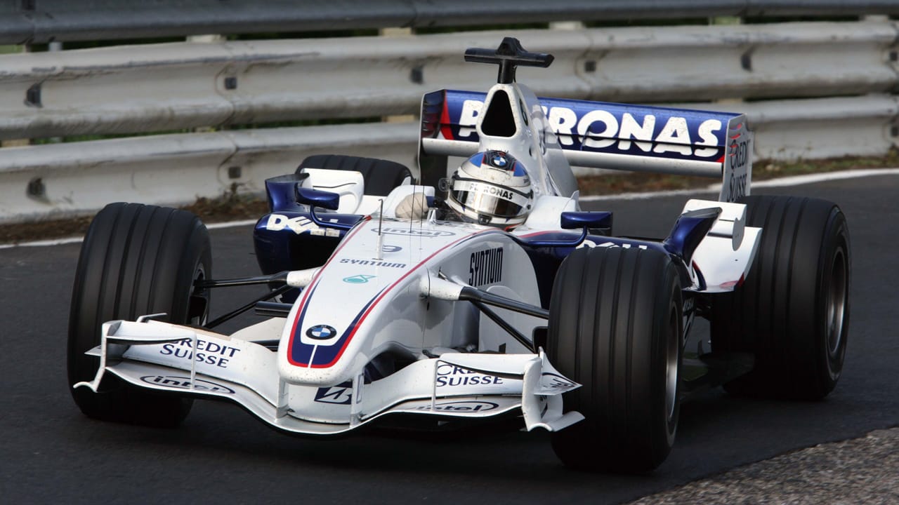 Nick Heidfeld in a BMW M car