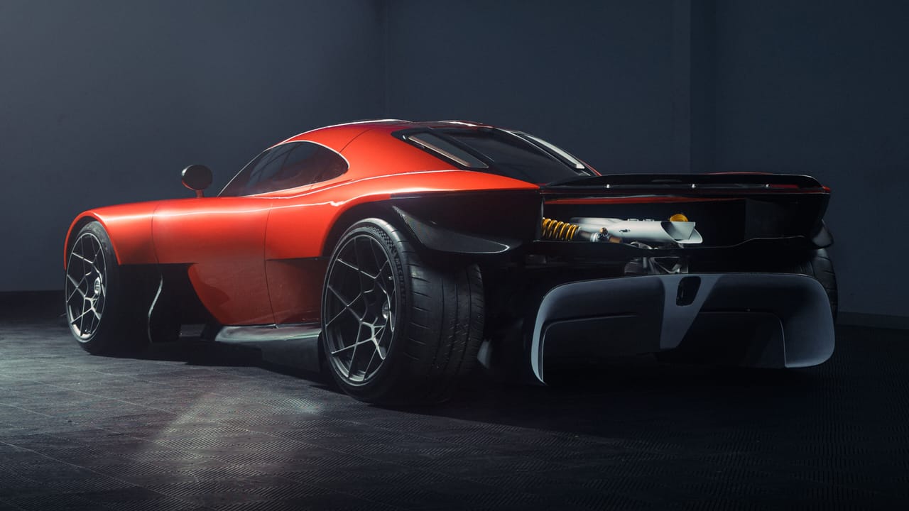 HF-11 Supercar in Very Orange
