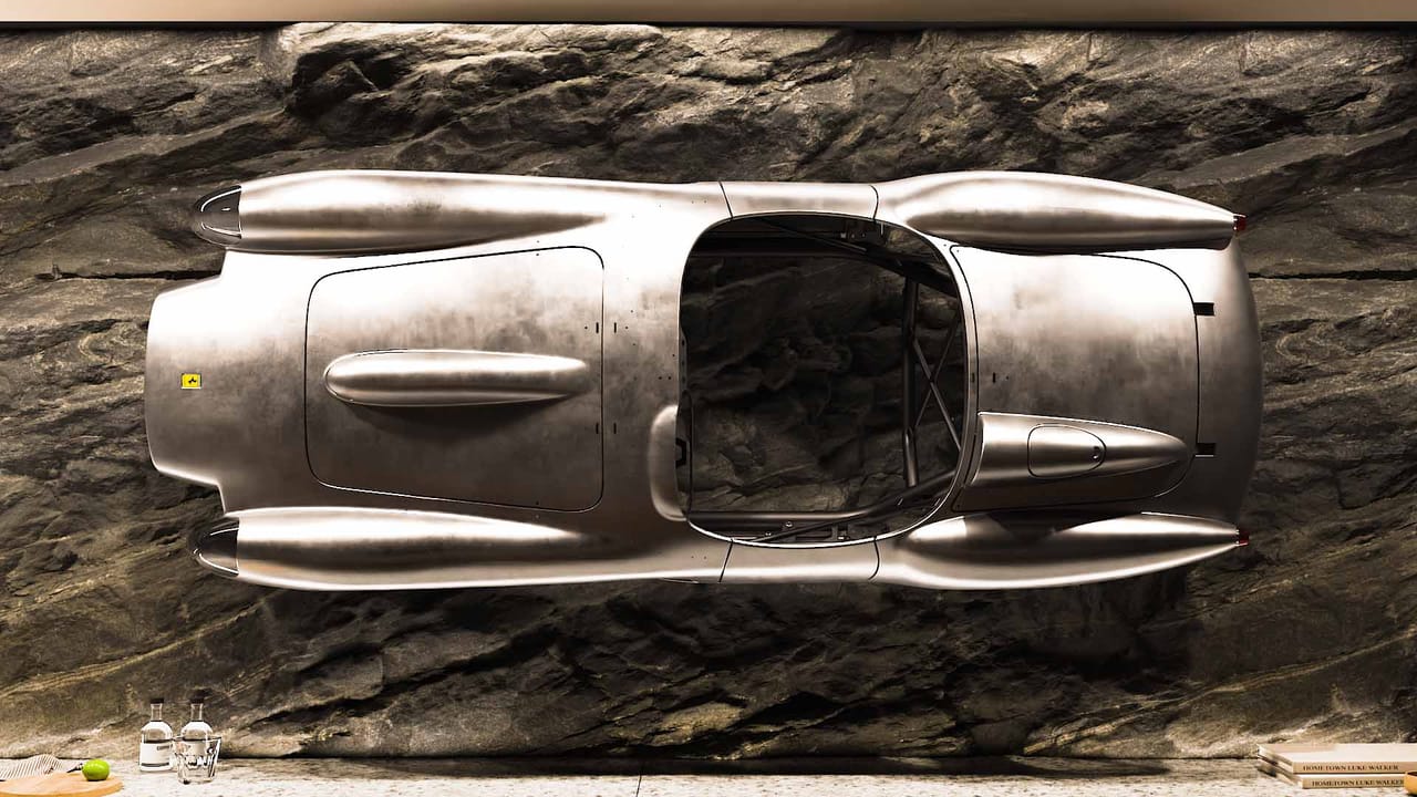 Ferrari Testa Rossa J Sculpture