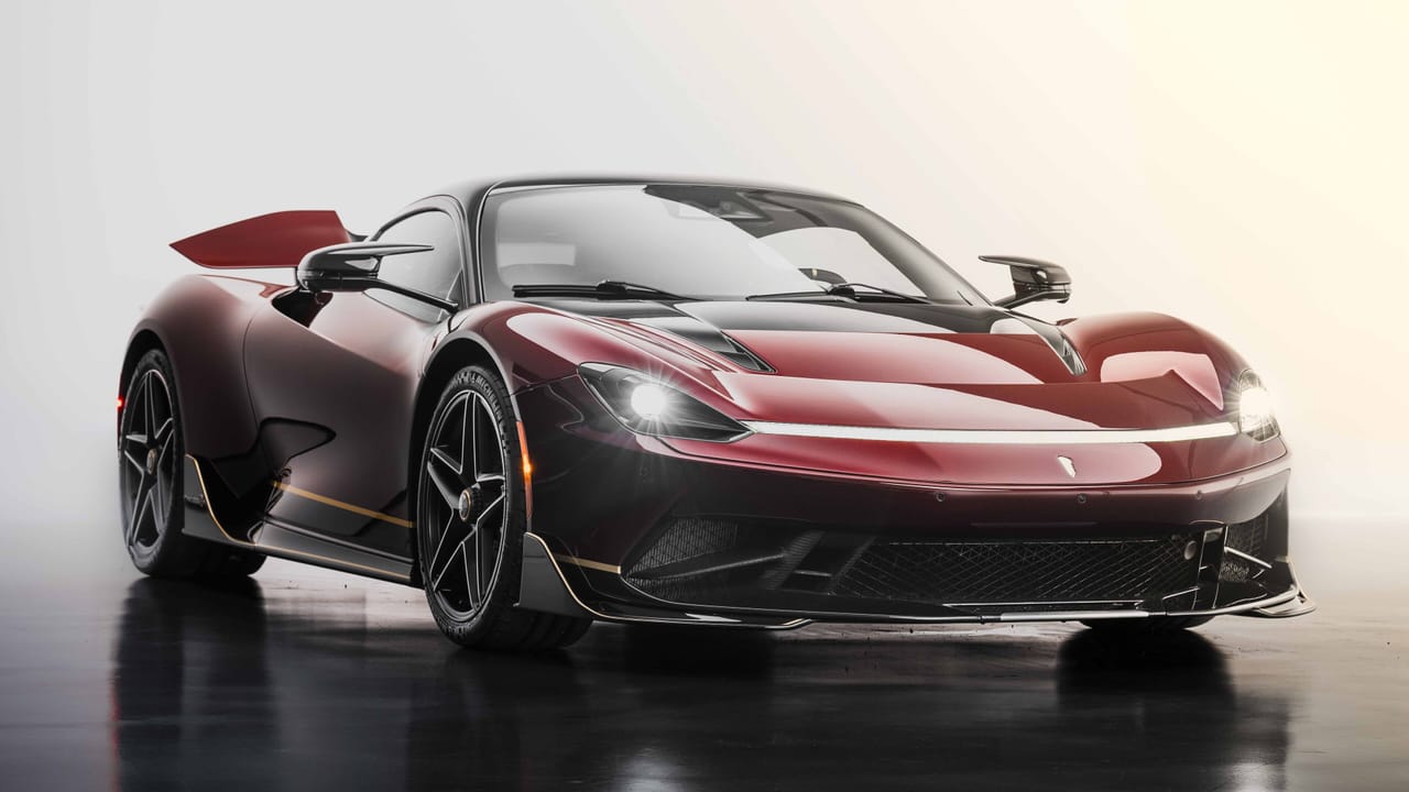 Red carbon-bodied Battista