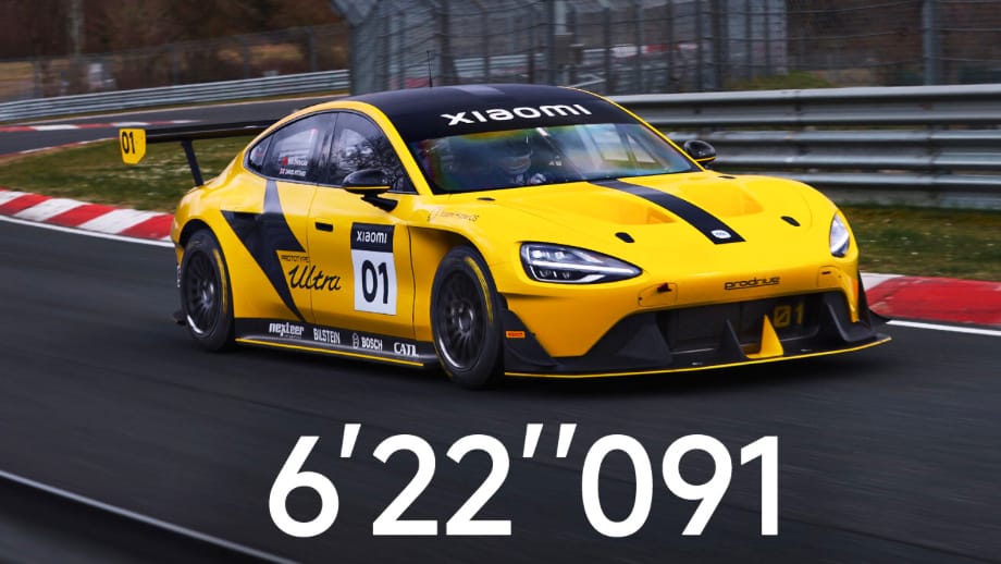 Chinese EV at Nurburgring