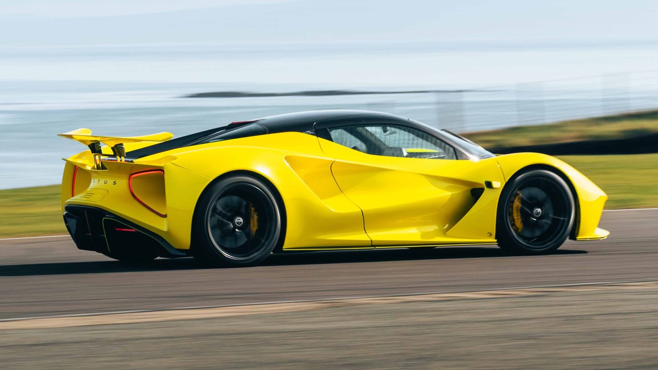 Lotus Evija on Track