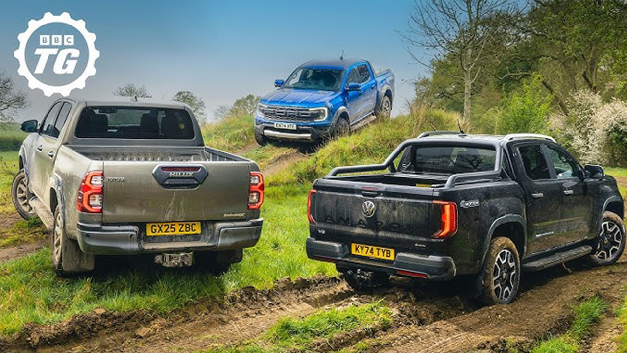 Ford Ranger vs Toyota Hilux vs Volkswagen Amarok