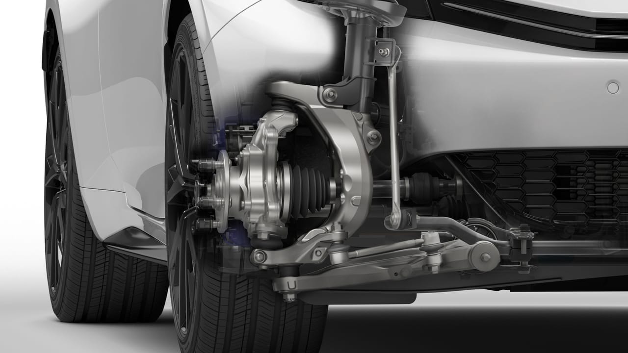 2026 Honda Prelude Dual-Axis Front Suspension