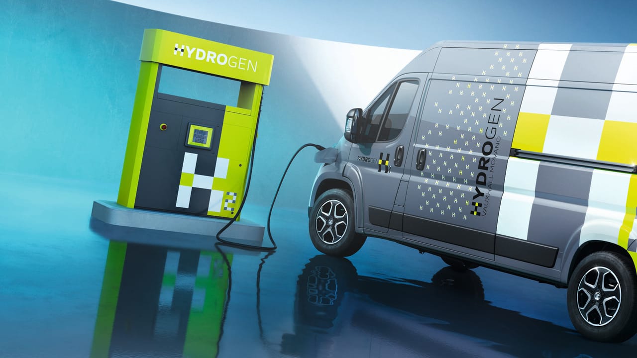 Hydrogen-powered vans by Stellantis