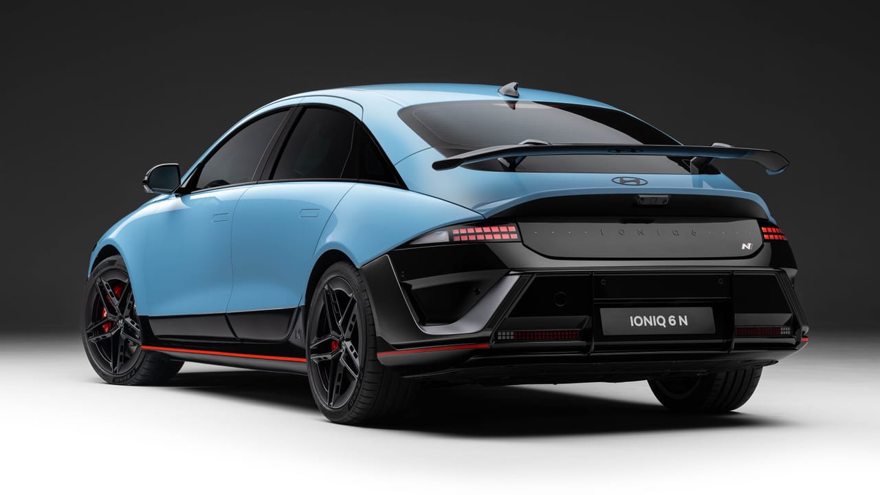 Hyundai Ioniq 6 N Rear View