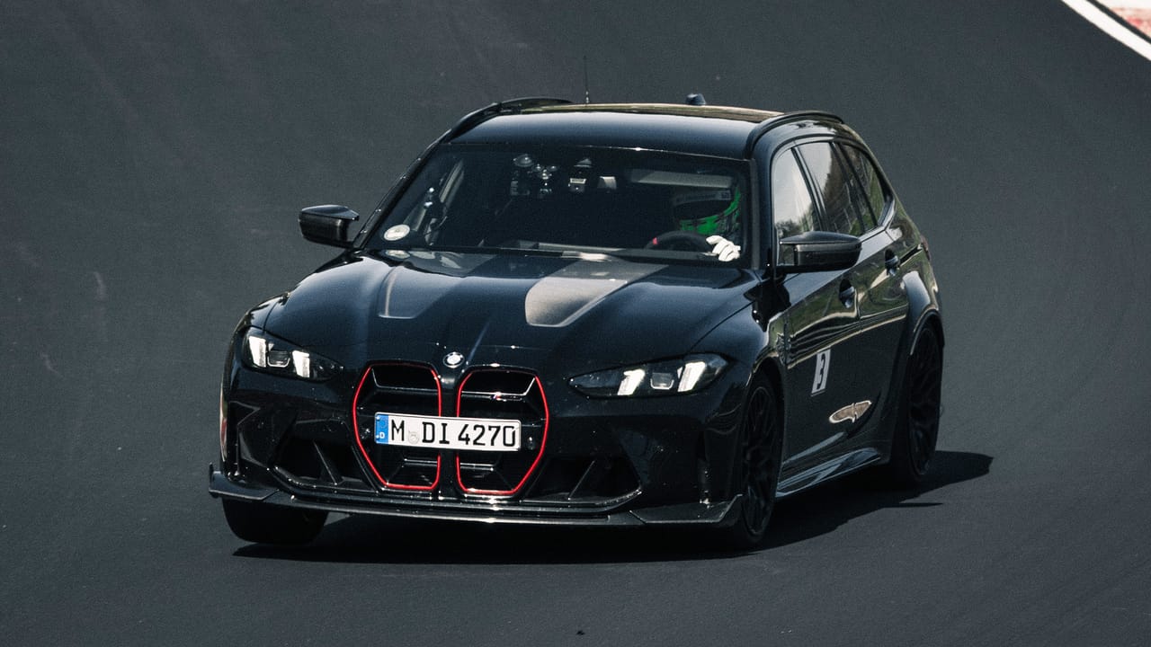 BMW M3 CS Touring at Nürburgring