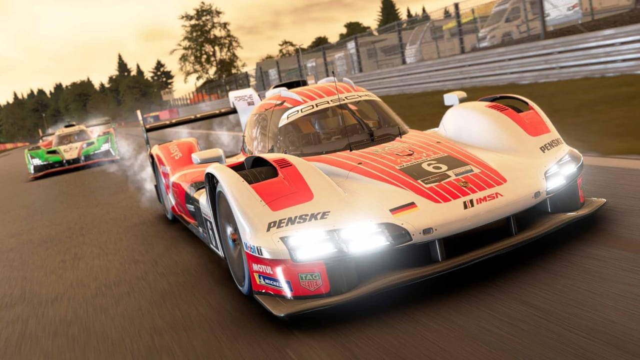 Project Motor Racing Porsche glowing brake discs