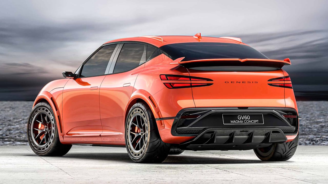 Hyundai Genesis Magma performance car