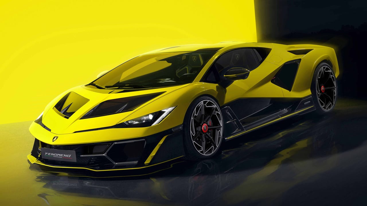 Lamborghini Fenomeno front view