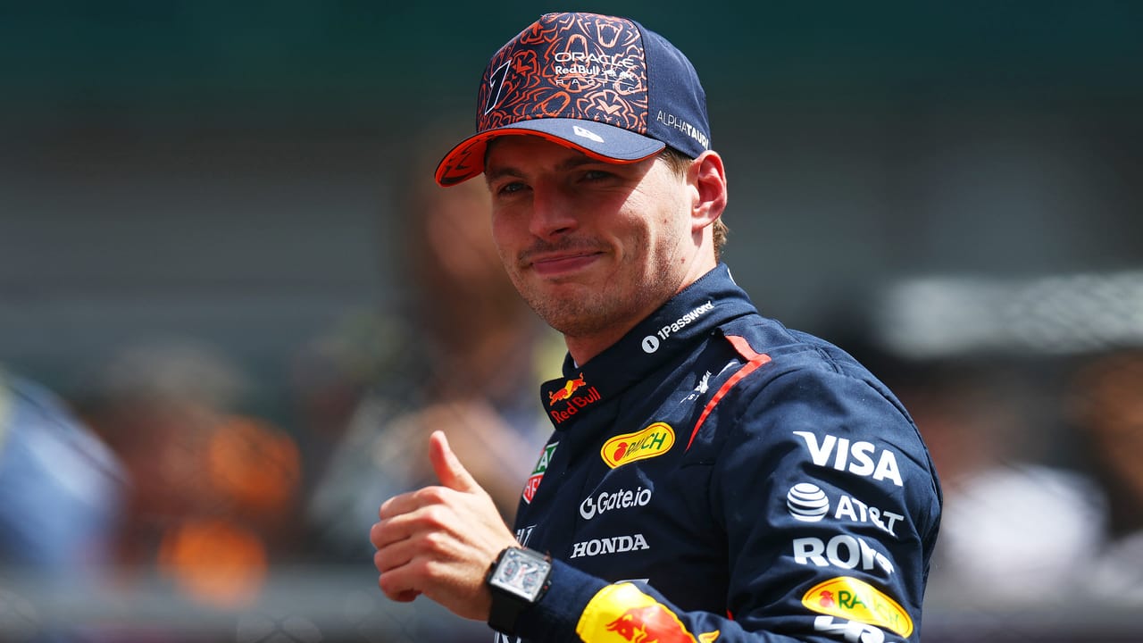 Max Verstappen racing with Red Bull