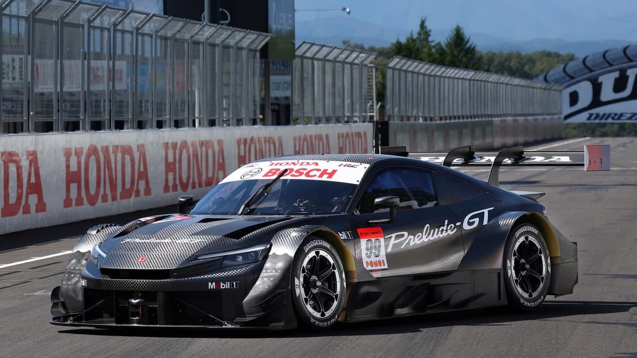 Honda's 650bhp Rear-Wheel Drive Prelude Racer