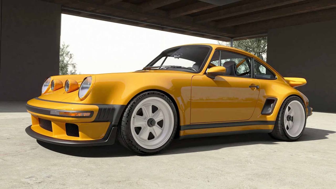 Singer Reimagined Porsche 911 Carrera Coupe front view