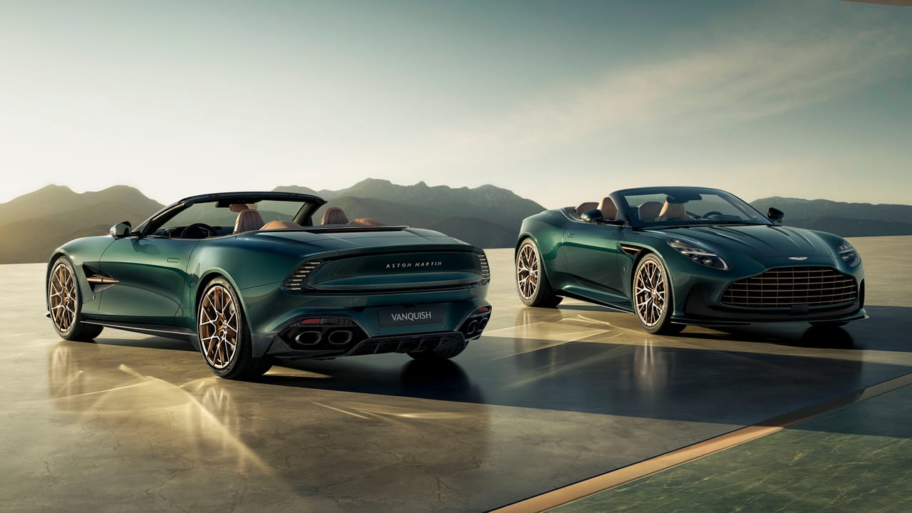 Aston Martin 60th Anniversary Volante Editions