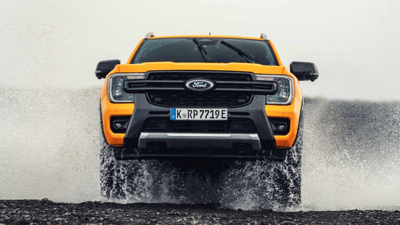 Hybrid Ford Ranger Wildtrak in Iceland