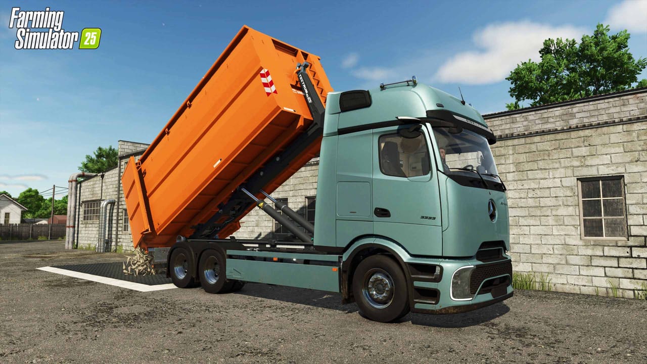 Mercedes trucks in Farming Simulator 25