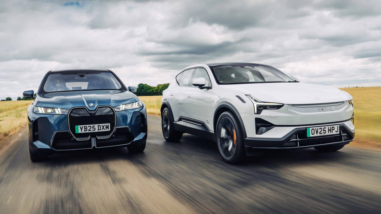 BMW iX vs Polestar 3 electric SUV comparison