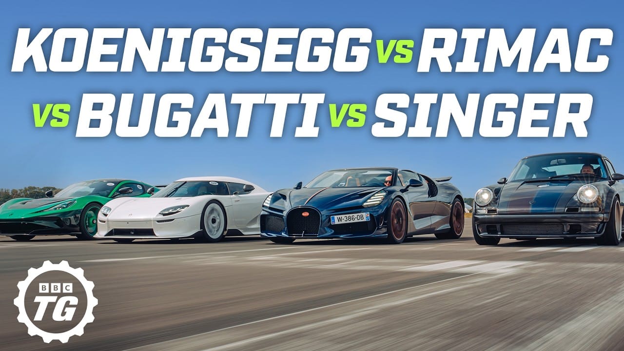 Koenigsegg, Bugatti-Rimac & Singer Bosses Drive Each Others' Cars